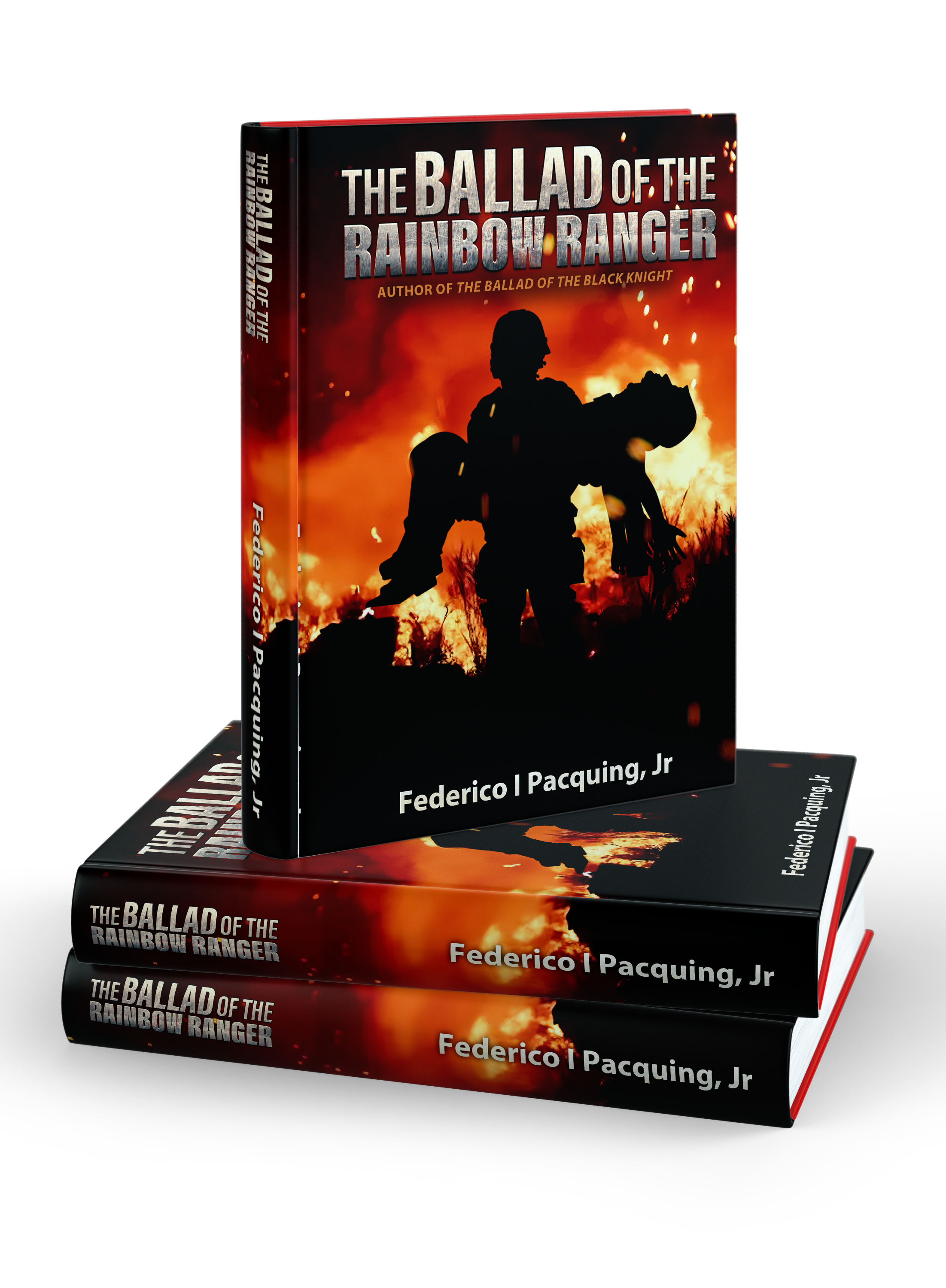 Ballad of the Rainbow Ranger book cover by Federico Pacquing